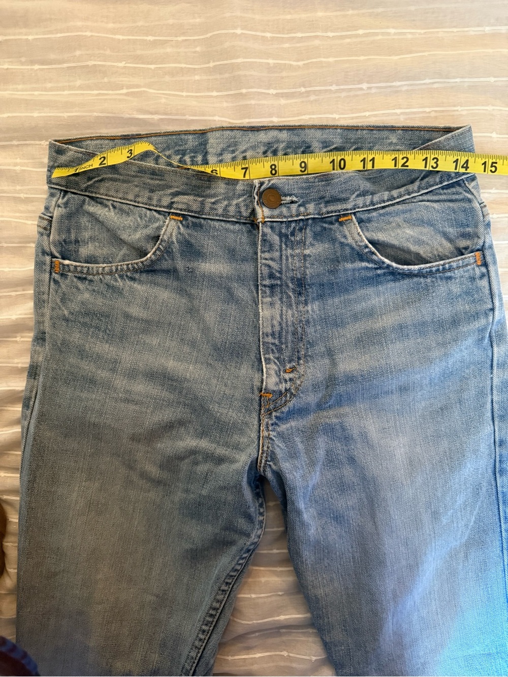 American made Big E 2001 Reissue Levi’s 646 Flare Jeans - Picture 8 of 13